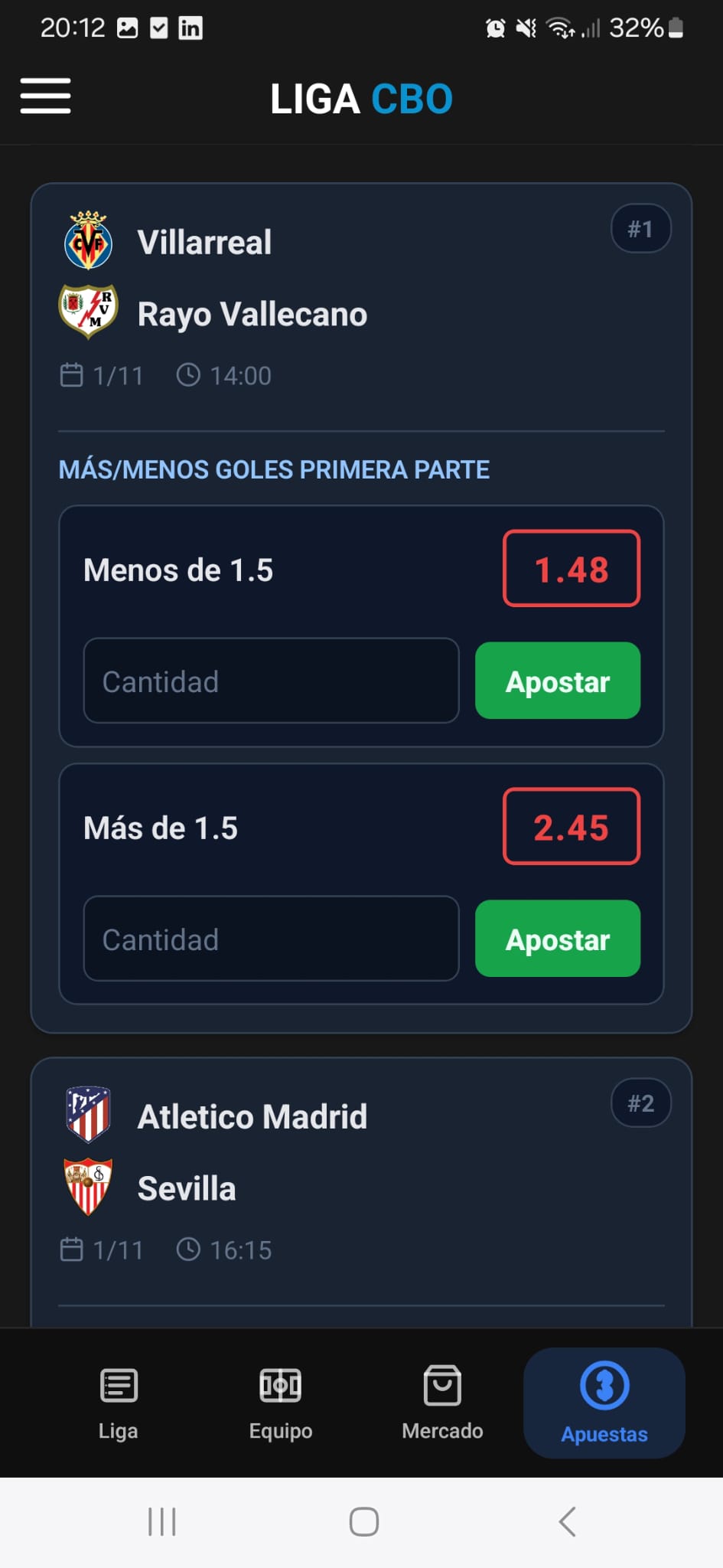 DreamLeague Apuestas